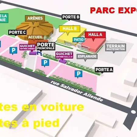 1a Poitiers, 2 Chambres, Tres Bel De 65 M2 아파트 *